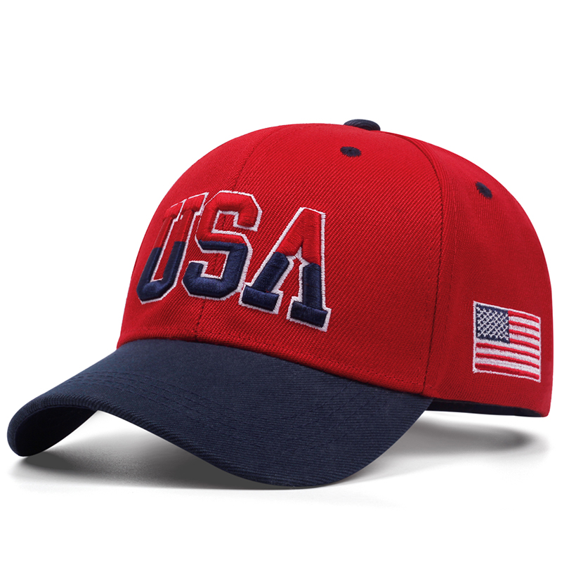 American Flag Baseball Cap Adjustable Street Style Hip Hop Hat