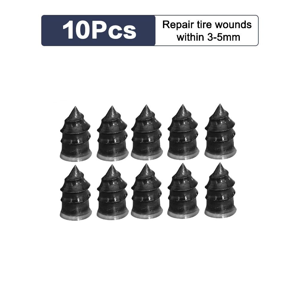QuickSeal Tire Repair Nails – Universal Rubber Puncture Repair Kit (10–30 PCS)