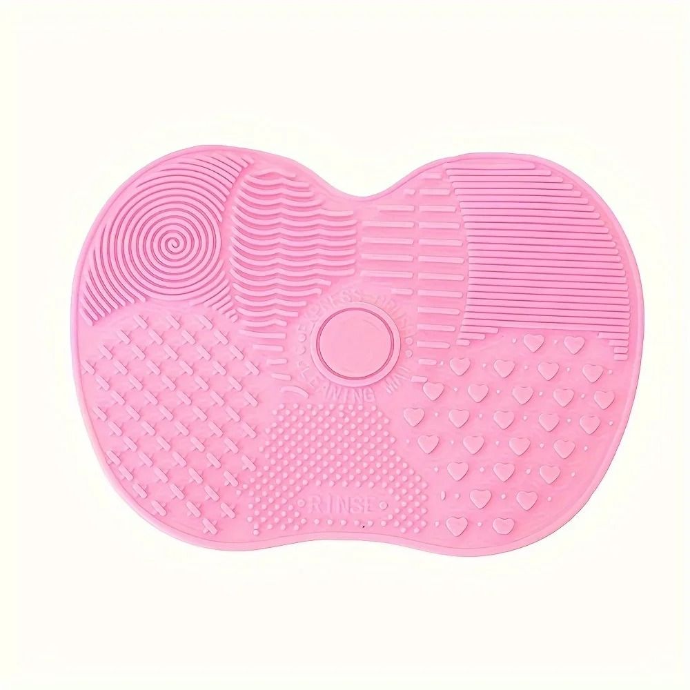 Silicone Makeup Brush Cleaning Scrub Pad