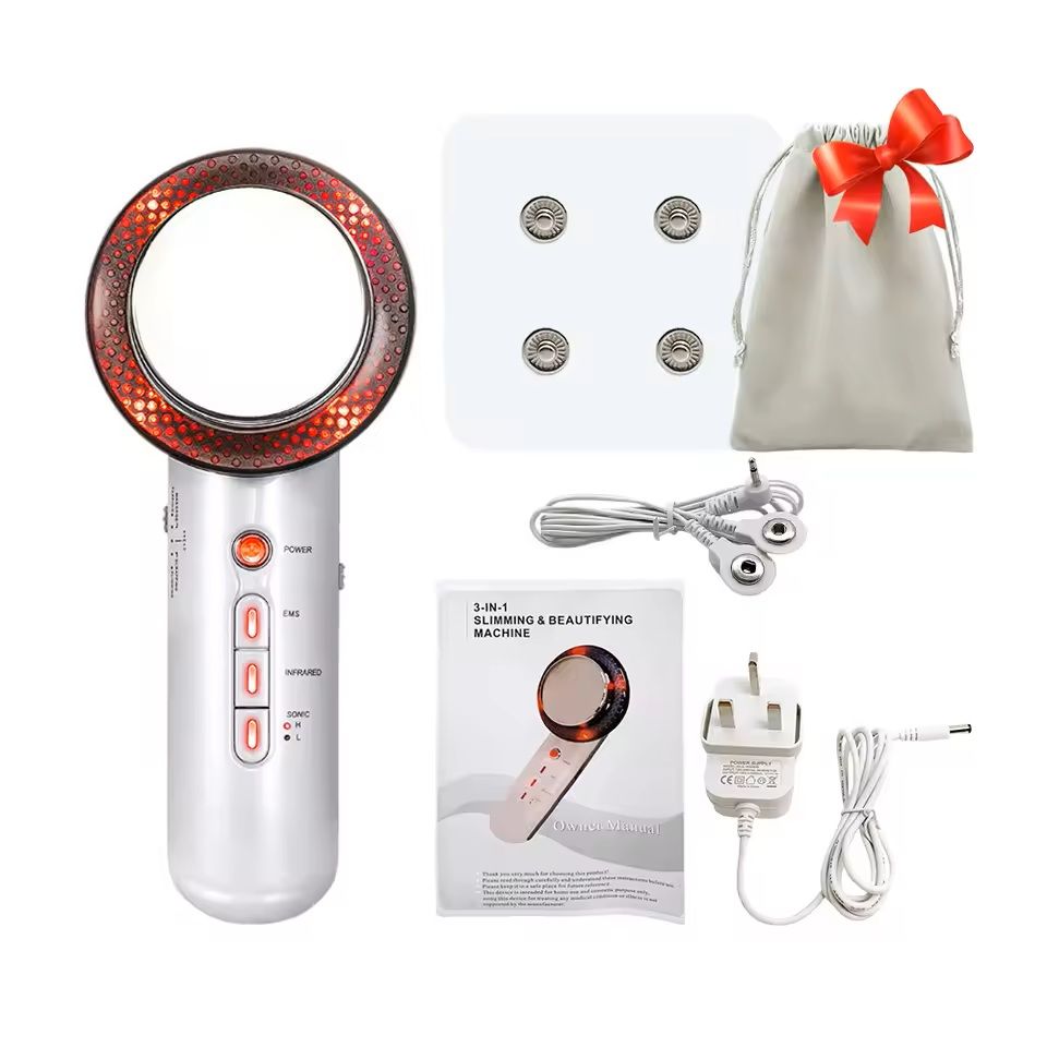 3-in-1 Ultrasonic Cavitation Body Slimming Massager with EMS and Infrared