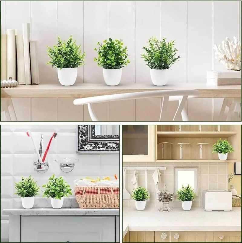 Artisanal Miniature Bonsai | Desktop Artificial Potted Plant for Indoor & Outdoor Home Decor