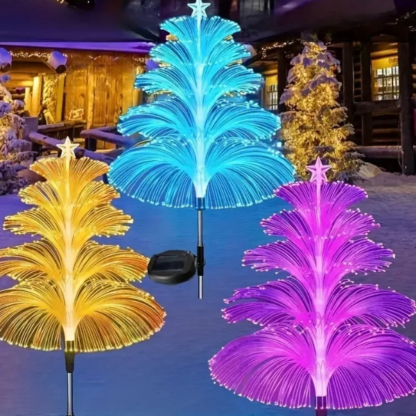 Color Changing Solar Garden Lights Jellyfish Stake Lights for Yard Decor