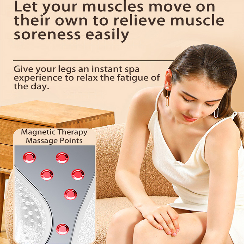 Vibration Foot & Leg Trainer with Heat, Boost Circulation & Relieve Stress
