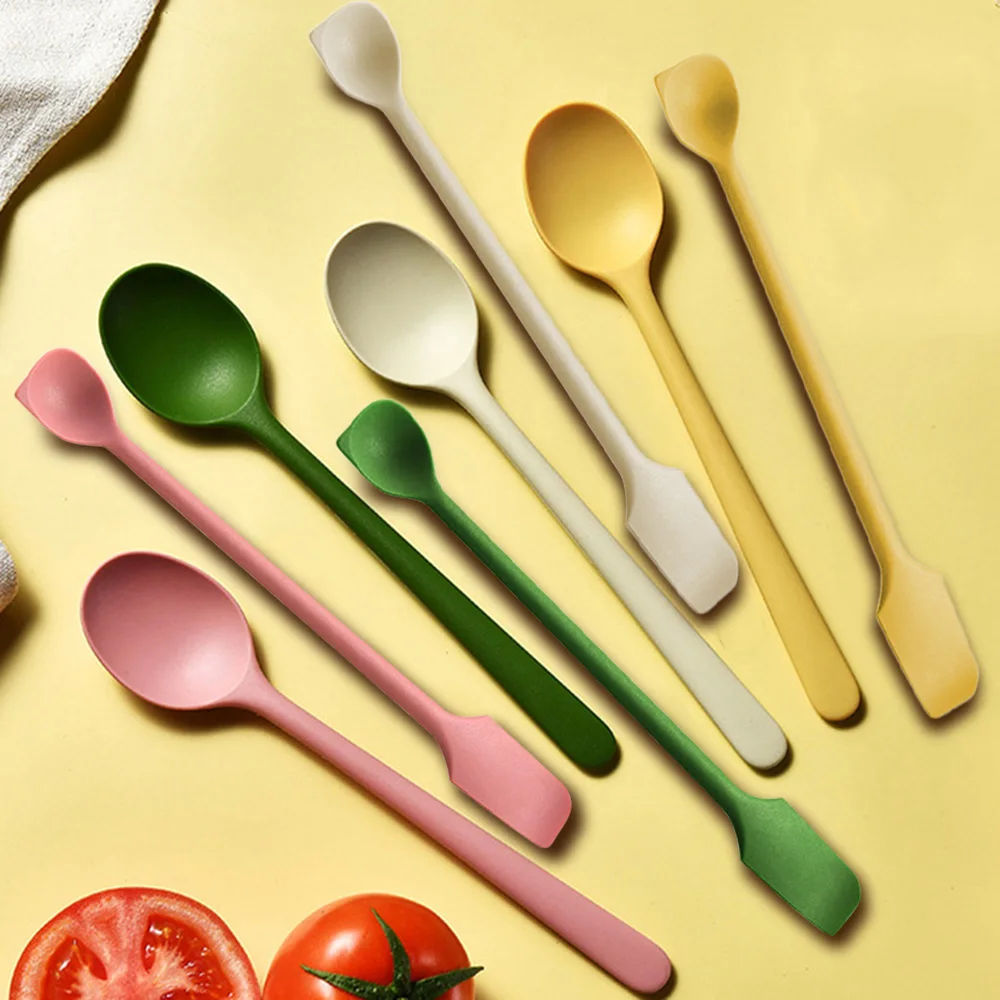 Heat-Resistant Silicone Spoons – Non-Stick, Easy to Clean Jam, Rice & Cooking Utensils