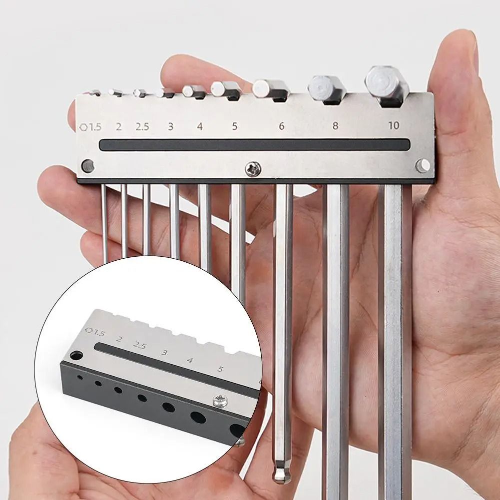 Heavy-Duty Hexagonal Wrench Wall Organizer