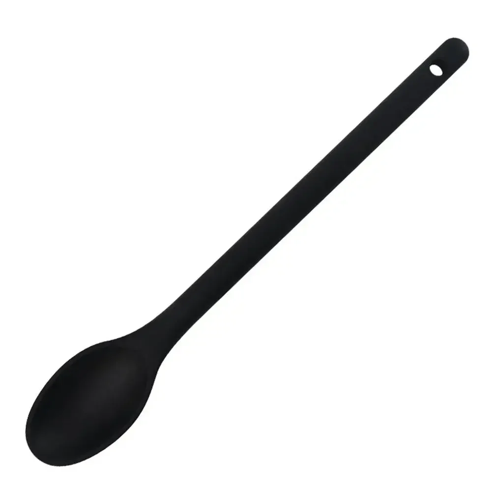 Silicone Mixing Spoon Long Handle Nonstick Serving Spoon
