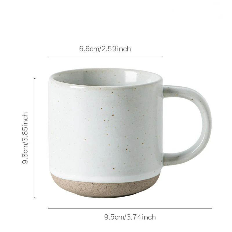 Custom Modern Speckled Ceramic Coffee Mug