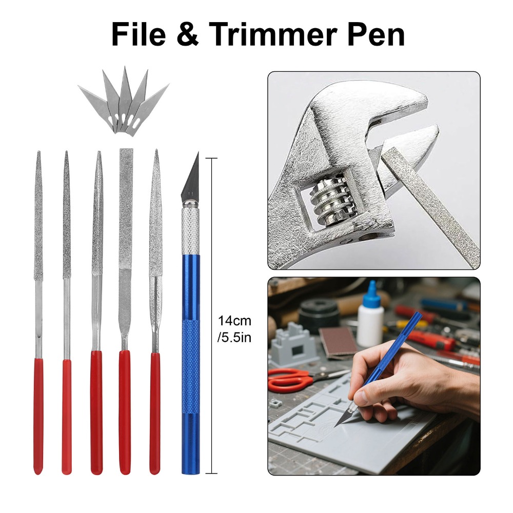 Professional Crafting Set - Multifunctional Assembly Tool Kit for Gundam, Car & Toy Models