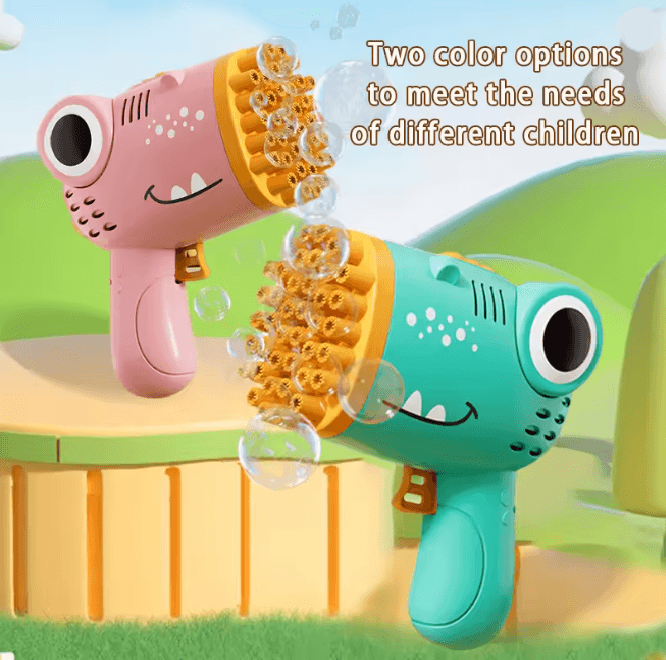 Dinosaur Bubble Blaster Machine