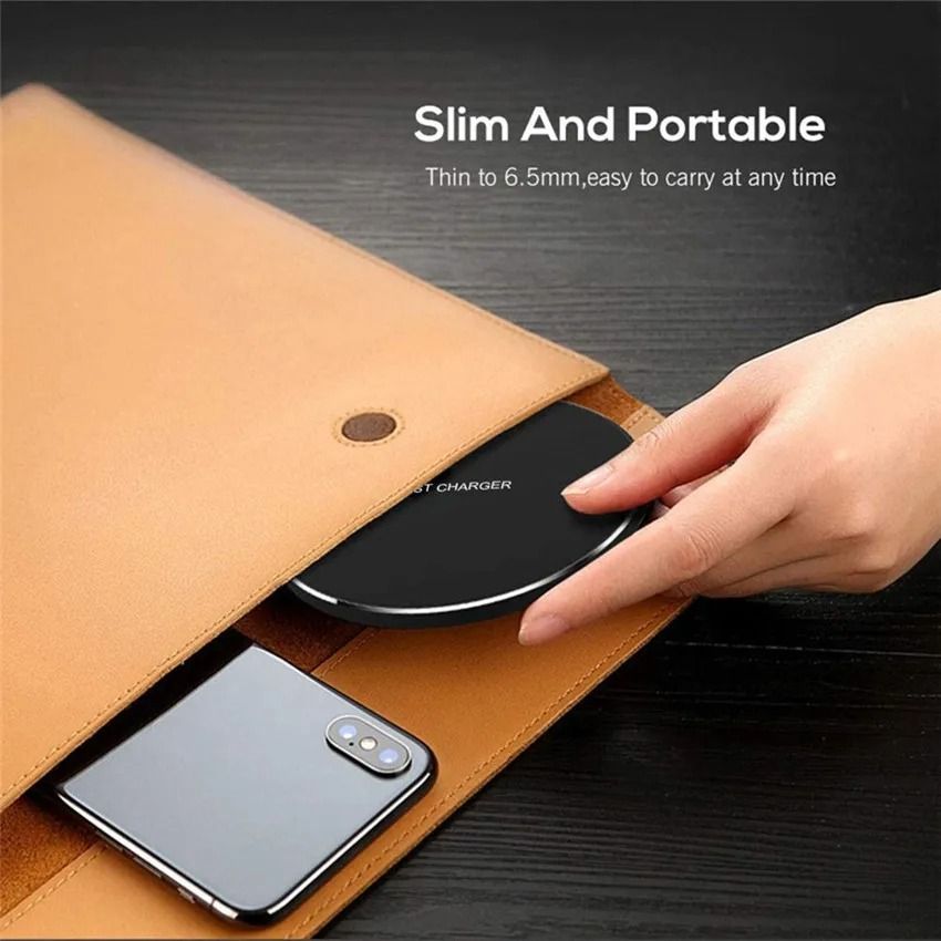 100W Wireless Charger Pad Stand Fast Charging Dock Station
