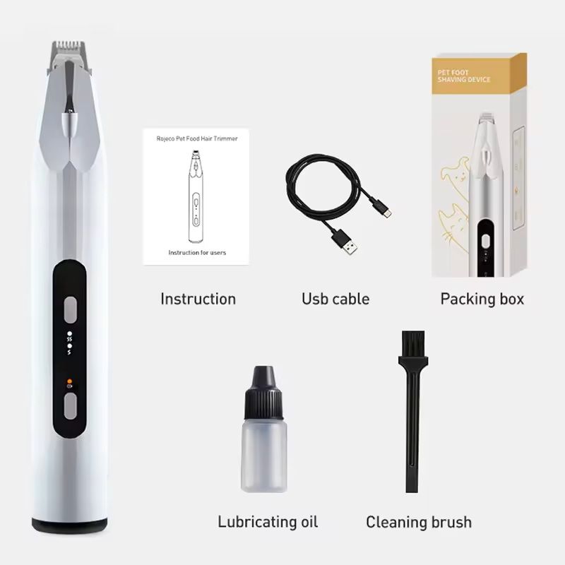 Professional Dog Hair Trimmer Electric Grooming Clippers