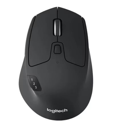 Logitech M720 Triathlon Multi Device Wireless Mouse with Bluetooth and 2.4GHz Unifying, Hyper Fast Scroll