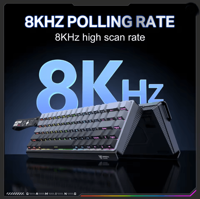 ONIKUMA G69 Magnetic Gaming Keyboard 60 Percent Wired Rapid Trigger 8000Hz
