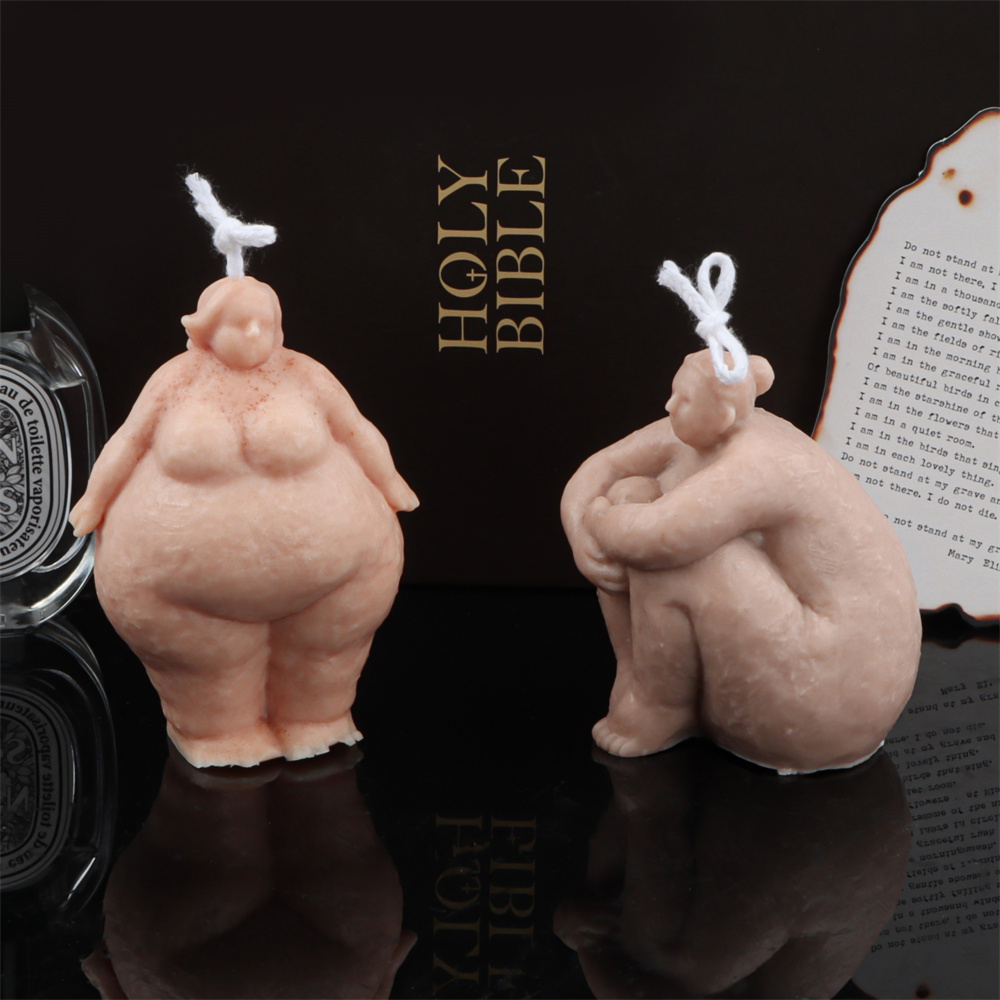 Artistic Female Body Silicone Mold for Candle Soap and DIY Crafts