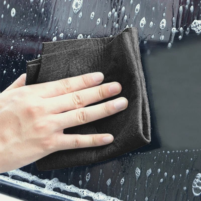Thickened Microfiber Cleaning Cloth Reusable Glass and Car Window Wipe Towel
