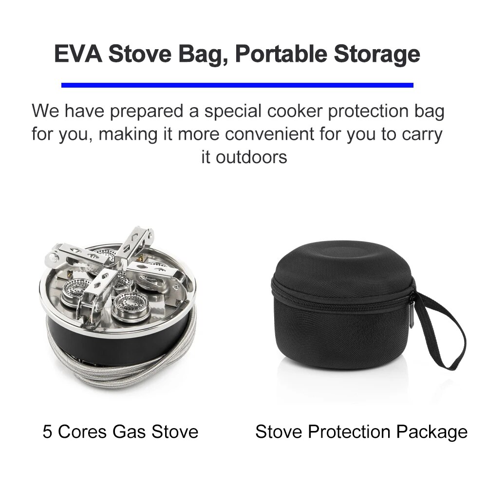 Portable Gas Stove for Camping & Outdoor Cooking