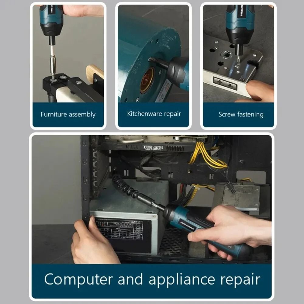 Mini Electric Screwdriver Set USB Rechargeable