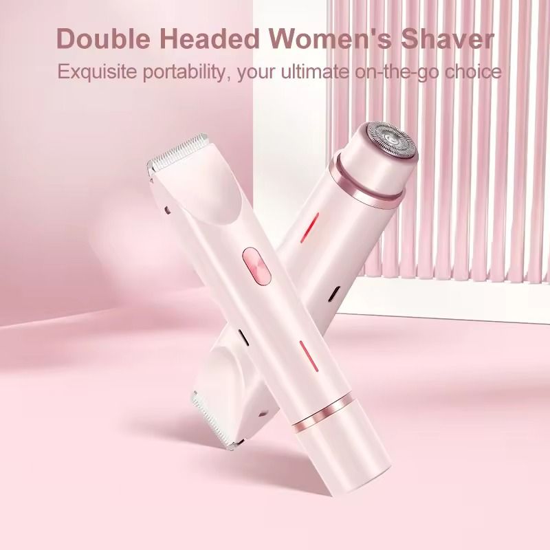 2-in-1 Electric Razor and Bikini Trimmer for Women