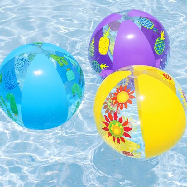 Bestway Inflatable Beach Ball Large Pool Ball for Kids Summer Play
