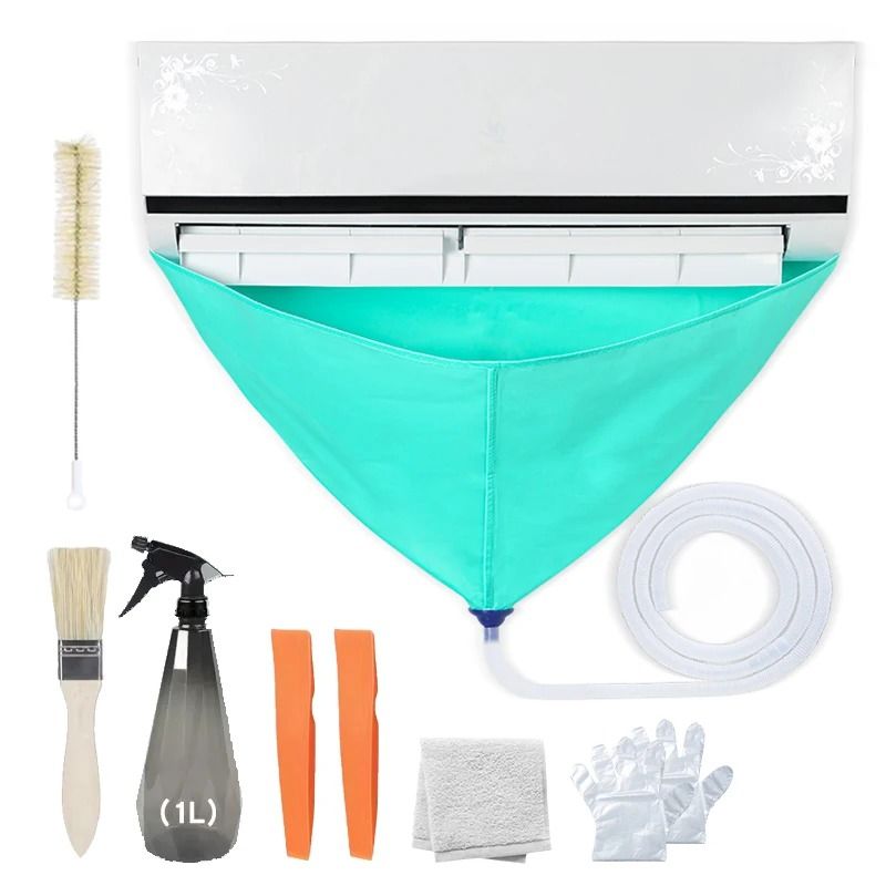 Air Conditioning Cleaning Kit | Leak-Proof Leak-Proof Cover & Tool Set