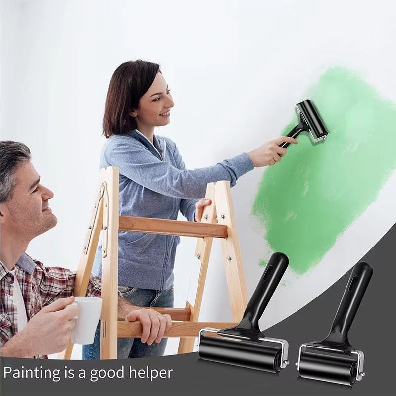 Craft Brayer Roller Set With Mat And Tweezers