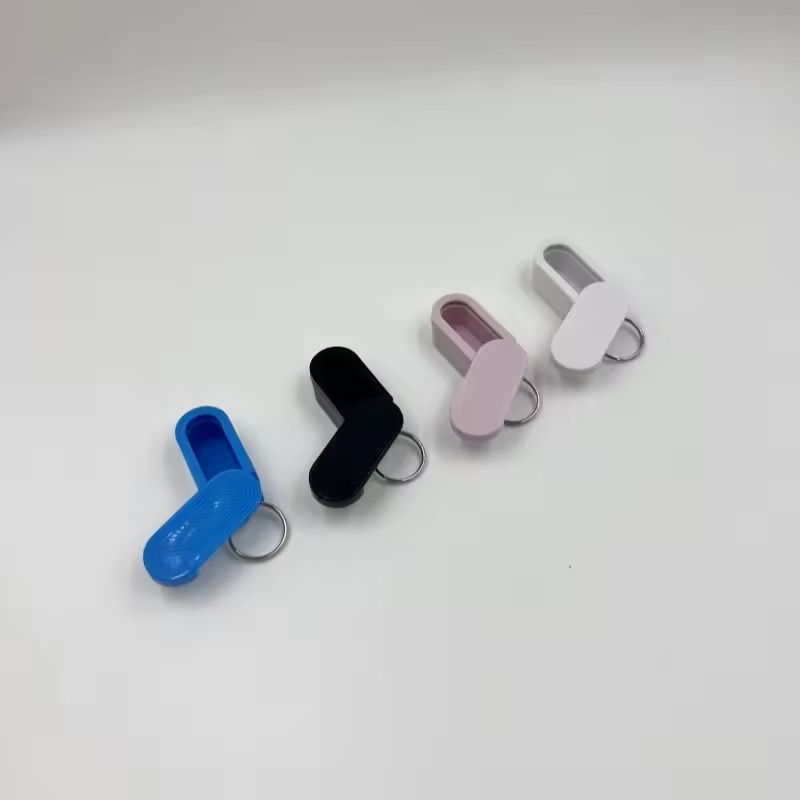 Mini Waterproof Pocket Pill Box Keychain Compact EDC Medicine & Emergency Capsule Holder