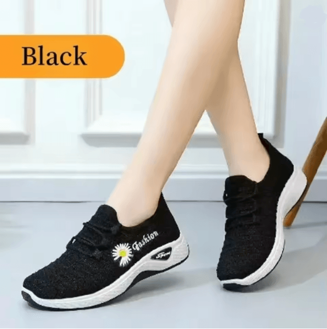 Womens Breathable Running Shoes Lightweight Soft Sole Casual Sneakers