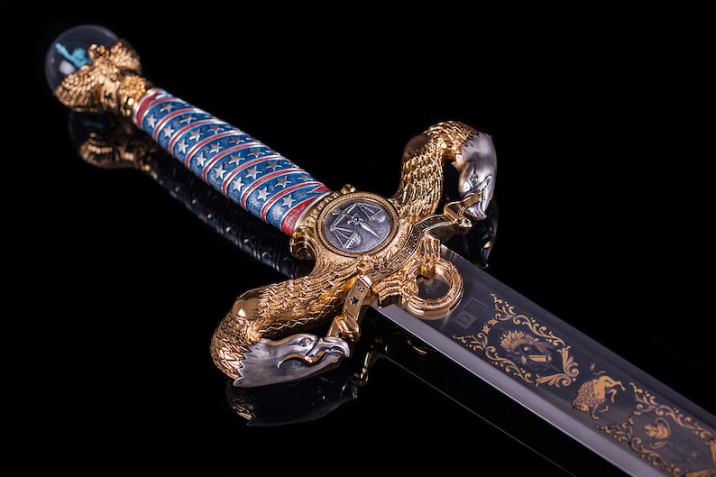 American Sword – 41 Inches Historic Liberty Tribute Blade – Decorative Sword
