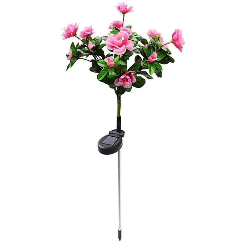 Waterproof Solar Azalea Flower Landscape Light