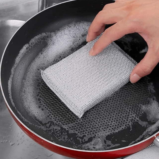 SoftScrub Scratch-Free Dishwashing Sponges – 4-Pack Non-Scratch Kitchen Cleaning Pads