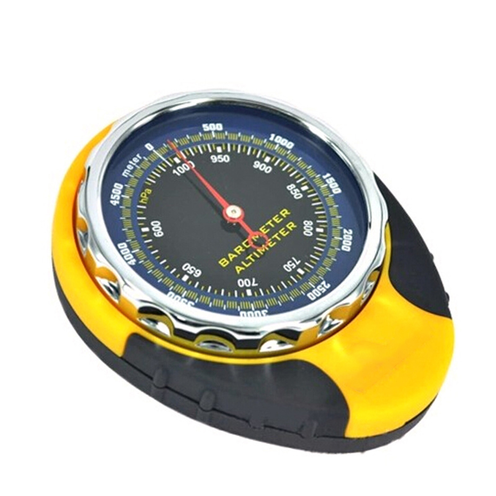 Handheld Altimeter & Barometer  Waterproof Hiking Compass & Survival Tool
