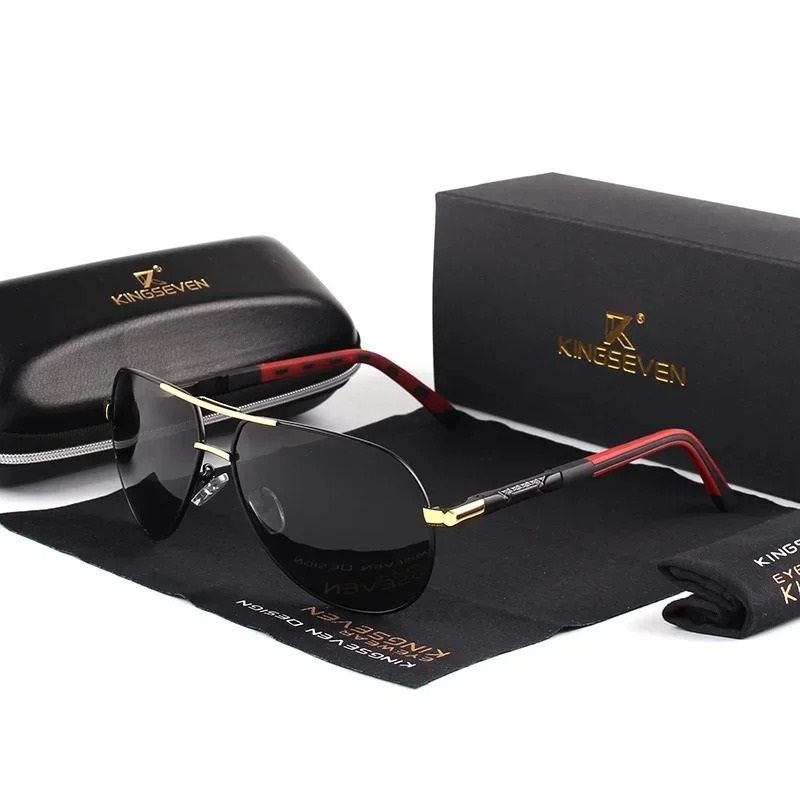 Luxury Retro Aluminum Frame Sunglasses