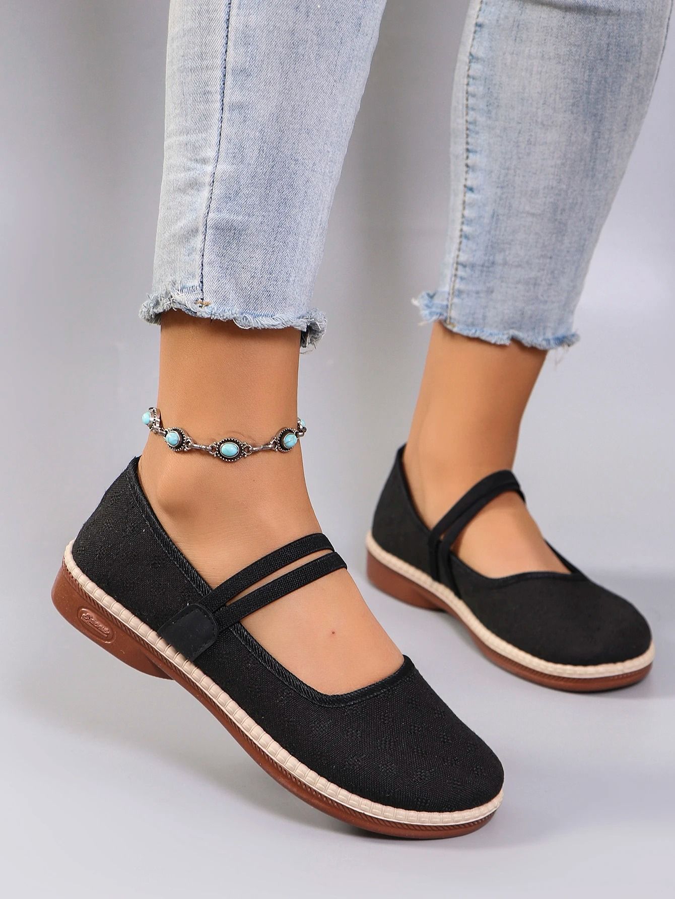 Womens Lightweight Breathable Casual Sports Flats