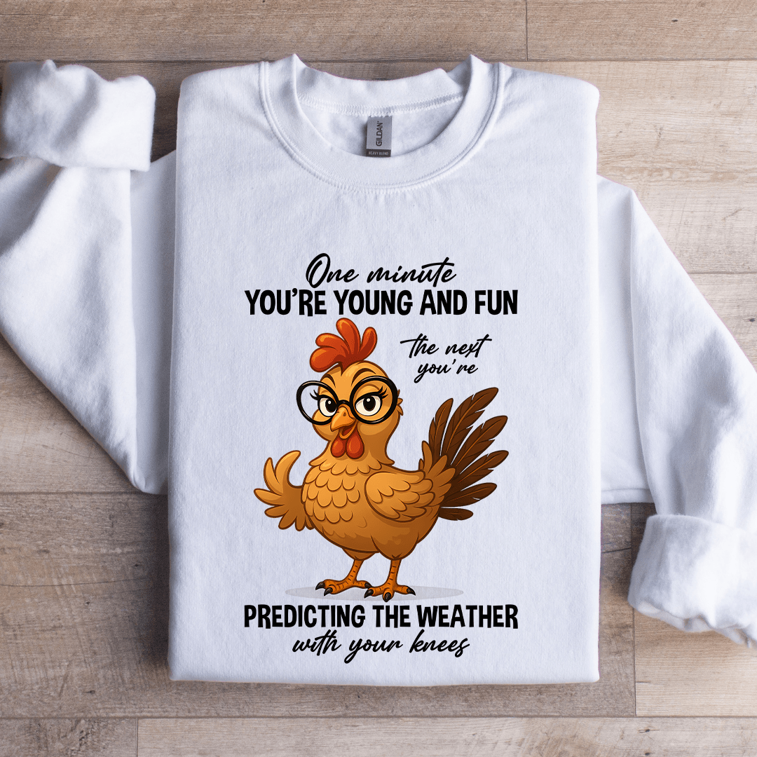 One Minute You're Young Sweatshirt