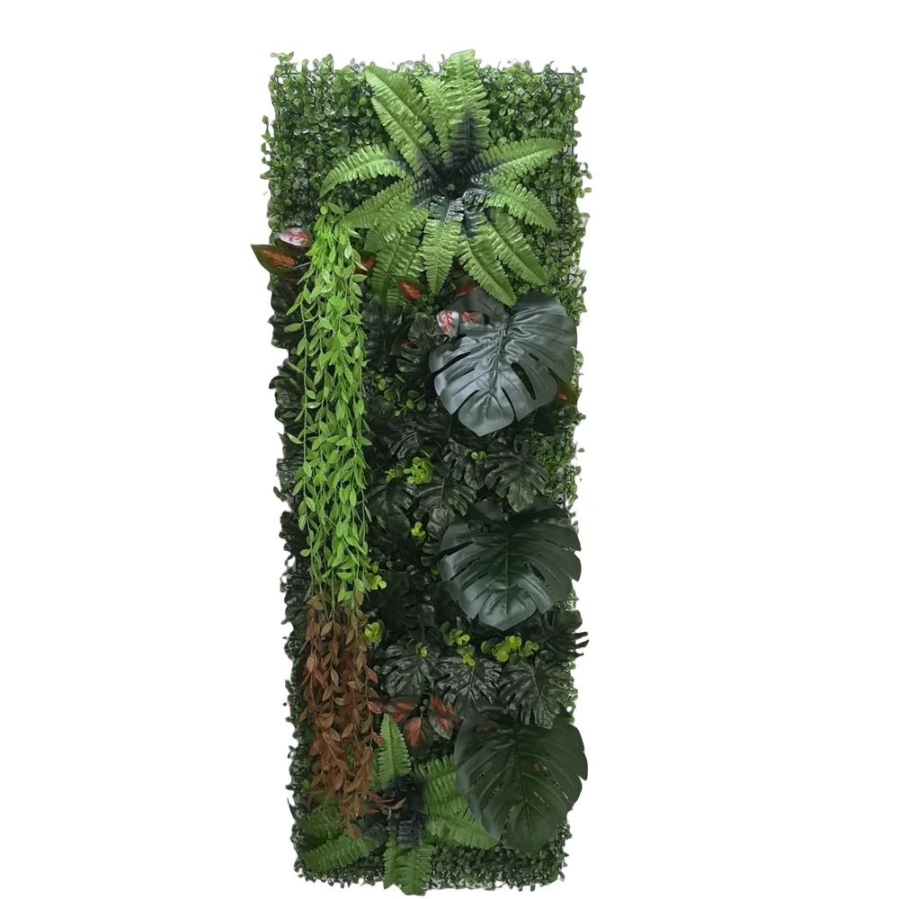 Botanical Vertical Sculpture – High-Definition Moss Architectural Wall Panel