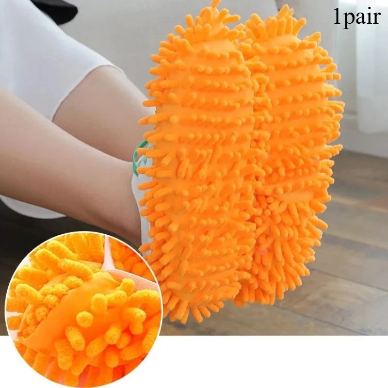 Dust Cleaner Grazing Mop Slippers