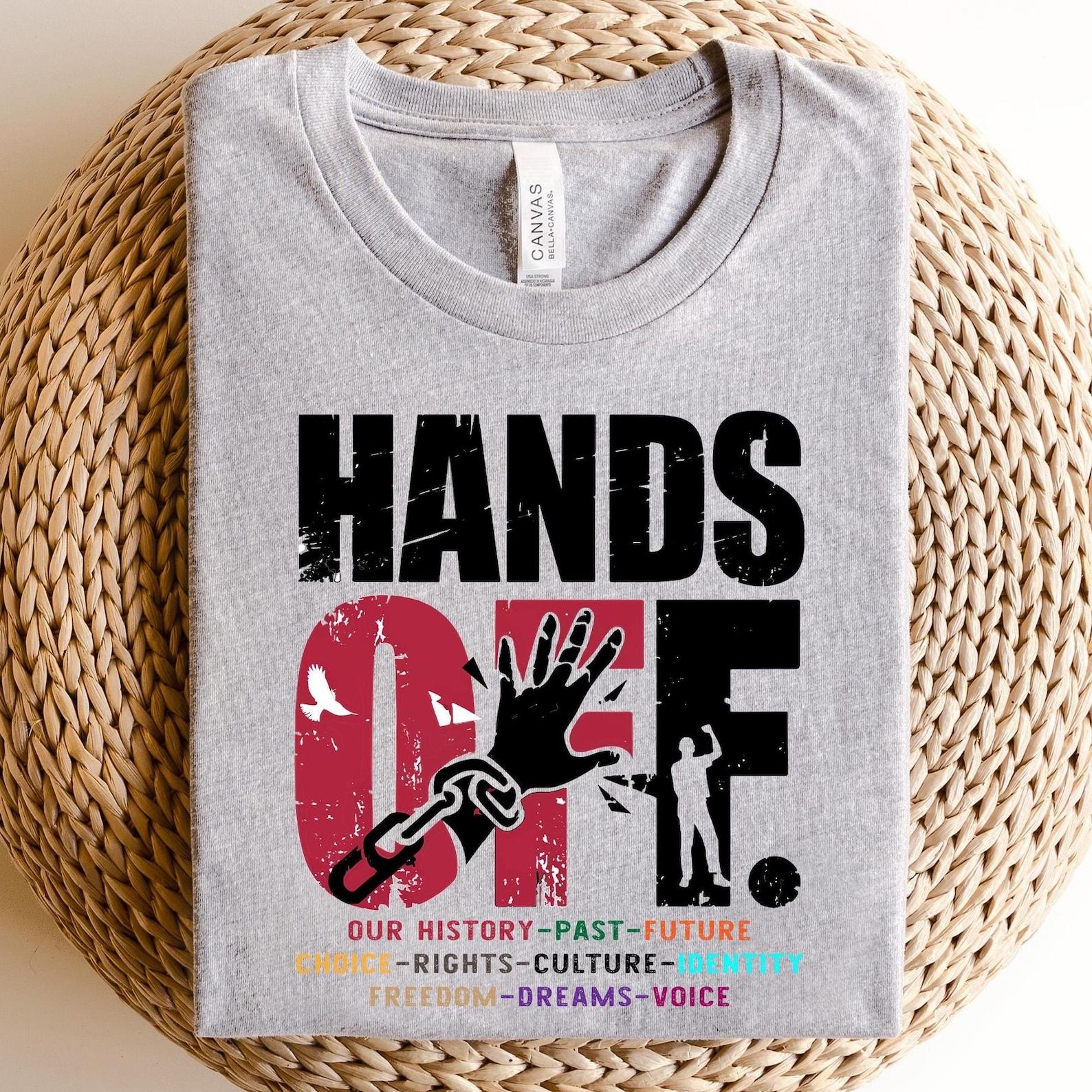 Hands Off Protest Shirt, Political Activism Tee, Environmental Rights T-Shirt, Save Public Lands