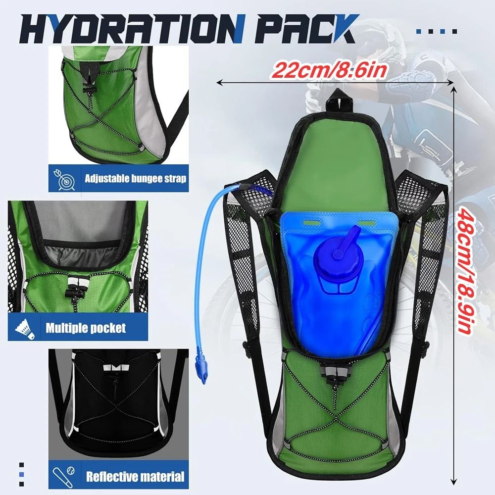 Ultra Lightweight Aerodynamic Hydration Pack