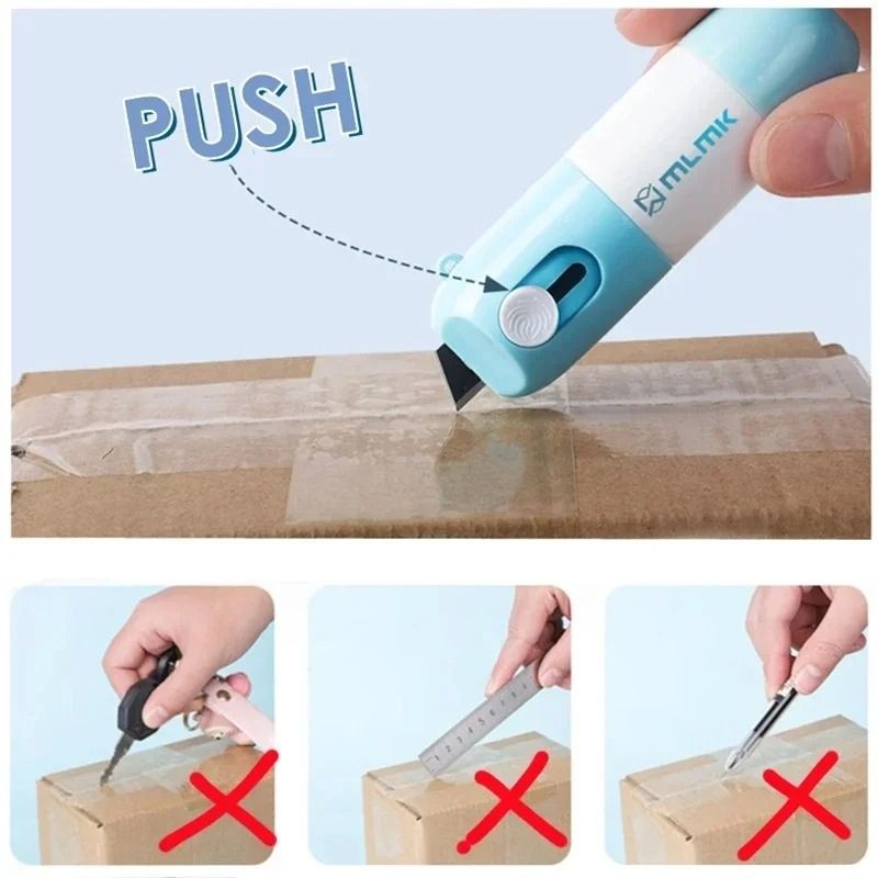 2 in 1 Privacy Protection Roller Stamp and Mail Opener Identity Security Tool