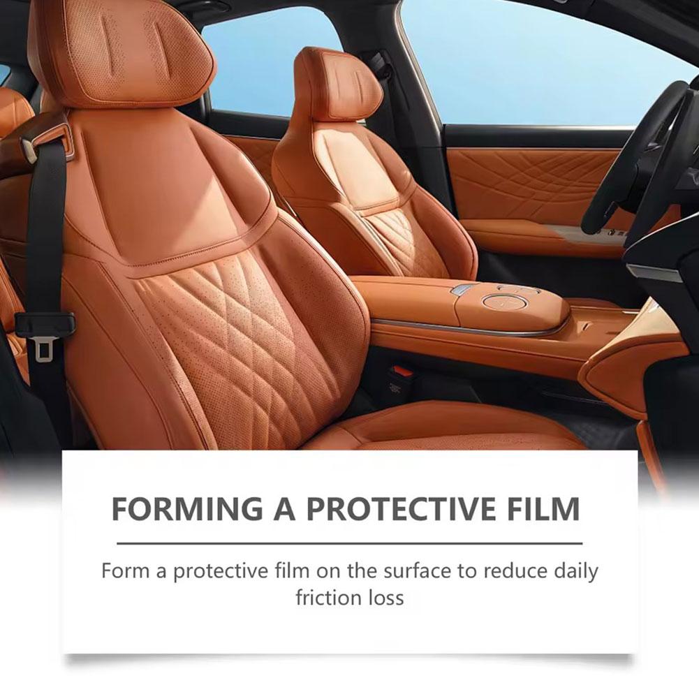 Auto Plastic Restorer Wax Coating Leather Plastic Rubber Polish Repair Interior Panel Renewal Cream