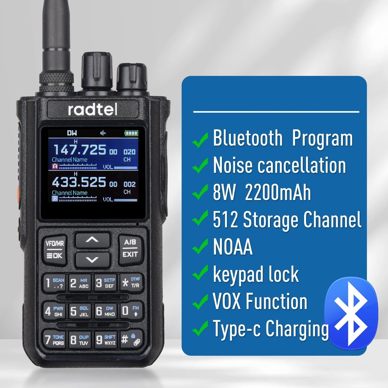 Professional Full Band Multi Environment Radio