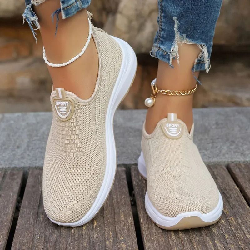 Breathable Mesh Slip-On Sneaker Loafers