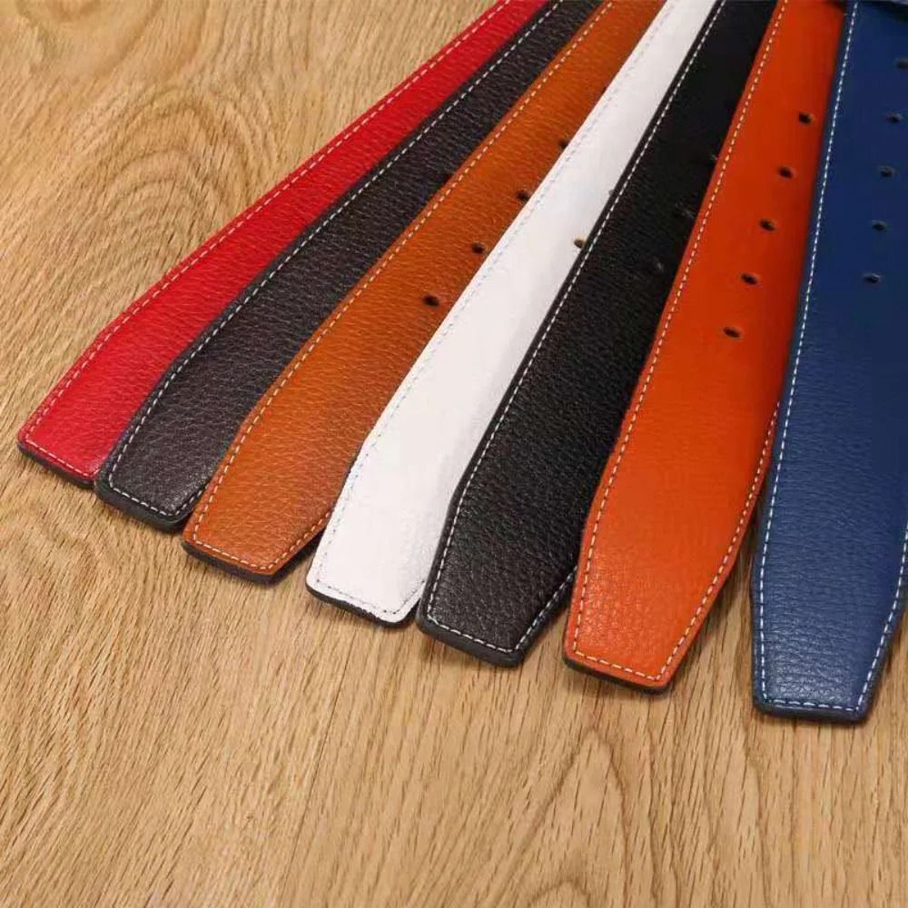 Genuine Leather Belt Gallery | High-Fidelity 3.7cm Luxury Strap & Professional No-Buckle Logic
