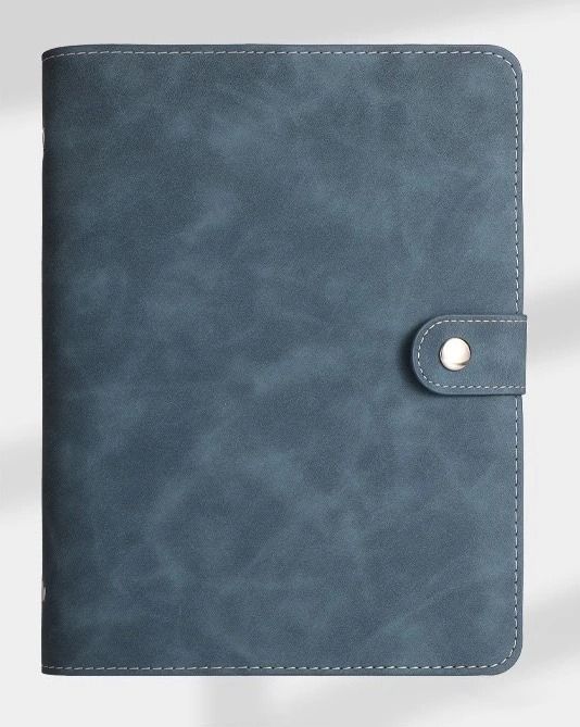 Soft PU Leather DIY Binder – A5/A6/A7 Photocard Collect Book, Bullet Journal & Agenda Planner Cover