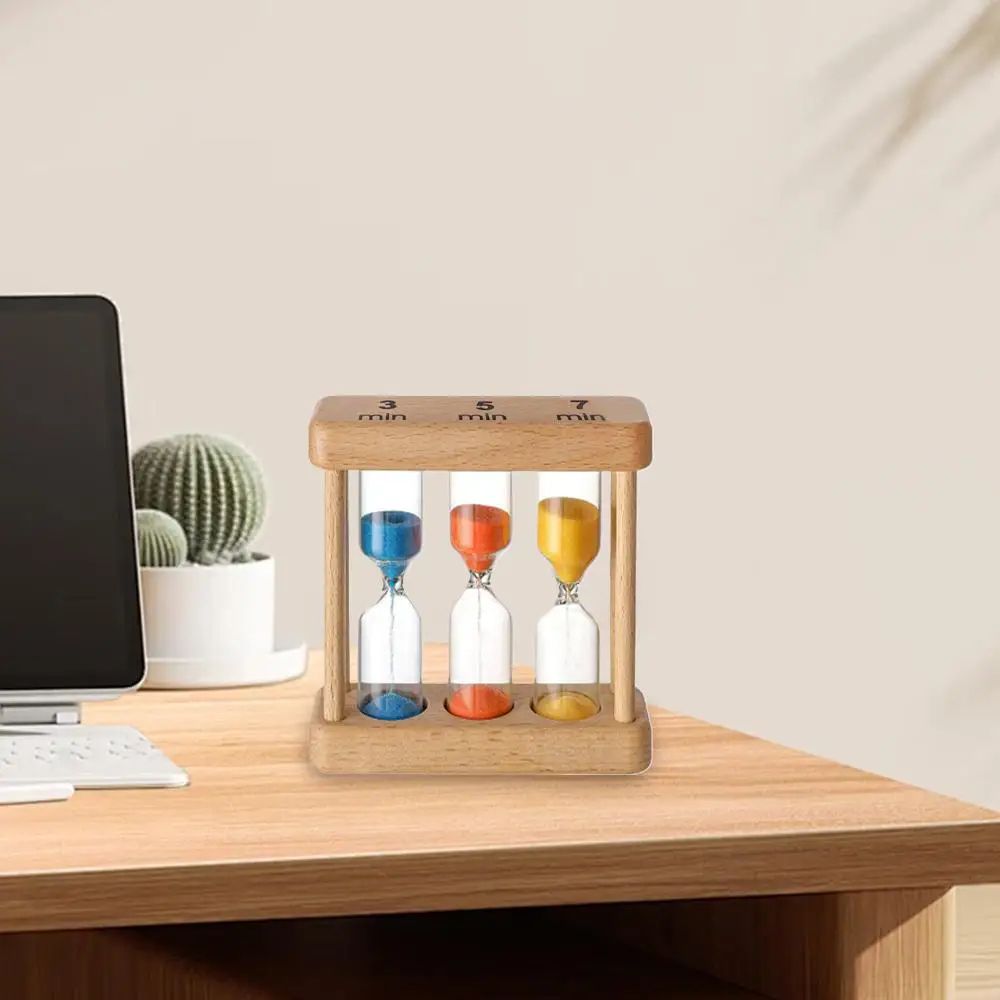 Wooden Sand Timer Hourglass Set