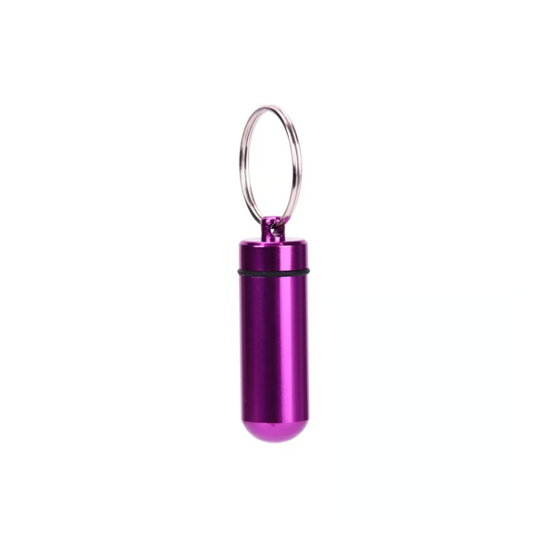 Aluminum Alloy Keychain Pill Holder Bottle – Perfect Everyday Carry & Thoughtful Gift