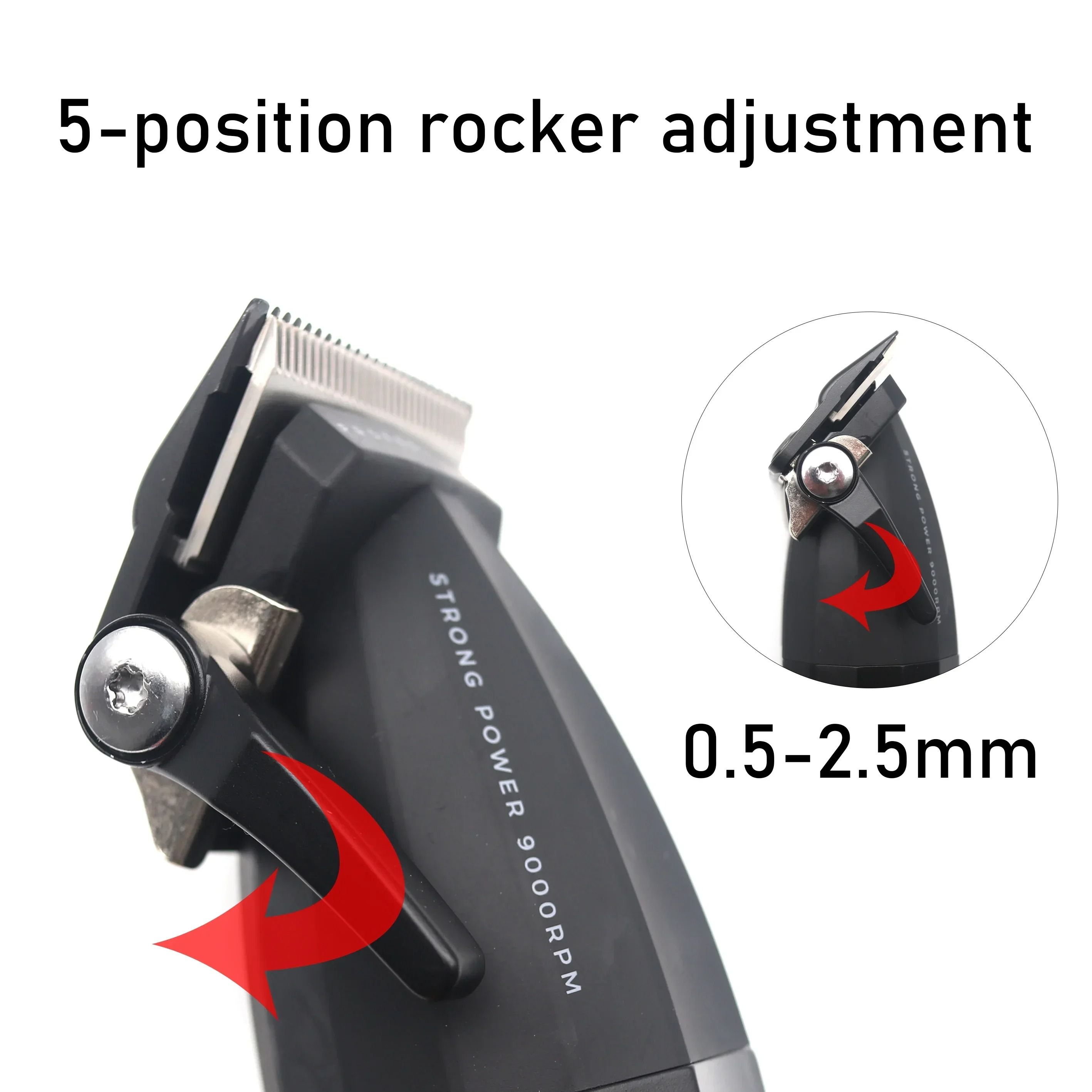 VGR V 003 Professional Hair Clipper with Ceramic Blade and USB Charging