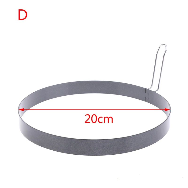 Perfect Round Pancake Ring Mold & Egg Ring Mold Set - Nonstick Metal Cooking Rings (3.5–8 in)