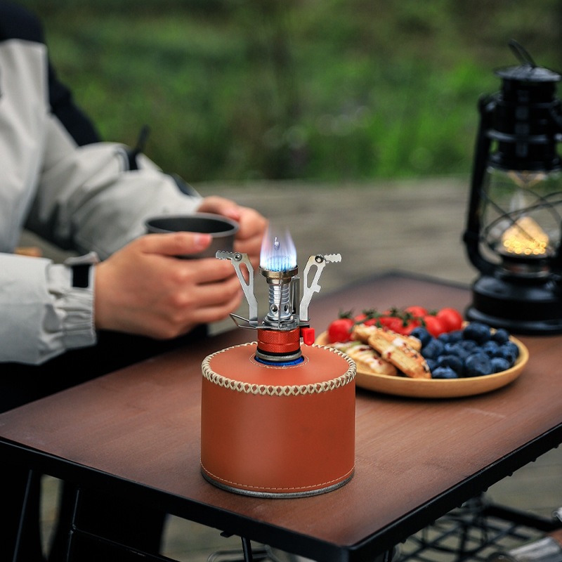 Portable Foldable Outdoor Gas Stove Ultra-Light Mini Cooker for Camping, Hiking & Picnic Cooking