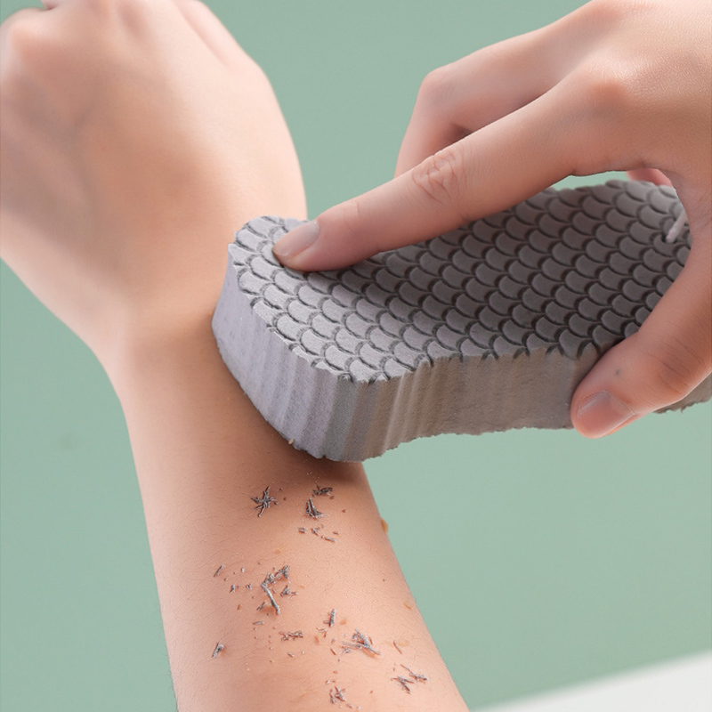 Soft Bath Sponge, Body Scrub Brush, Wisp Massage, Exfoliating Skin Scrubber, Relaxing Shower Washcloth